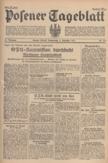 Posener Tageblatt. Jg.76, Nr. 276 (2 Dezember 1937) + dod.