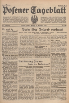 Posener Tageblatt. Jg.76, Nr. 282 (10 Dezember 1937) + dod.