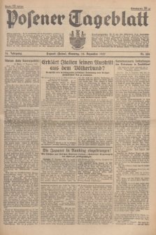 Posener Tageblatt. Jg.76, Nr. 284 (12 Dezember 1937) + dod.