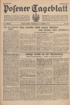 Posener Tageblatt. Jg.76, Nr. 293 (23 Dezember 1937) + dod.