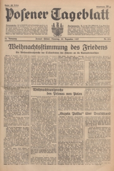 Posener Tageblatt. Jg.76, Nr. 296 (28 Dezember 1937) + dod.
