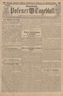 Posener Tageblatt. Jg.53, Nr. 172 (14 April 1914)