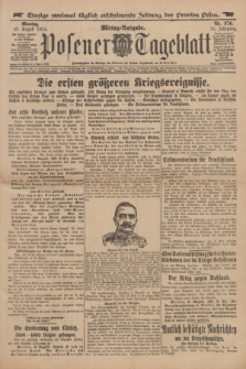 Posener Tageblatt. Jg.53, Nr. 370 (10 August 1914)