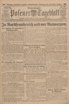 Posener Tageblatt. Jg.53, Nr. 471 (8 Oktober 1914) + dod.