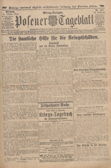 Posener Tageblatt. Jg.53, Nr. 494 (21 Oktober 1914)