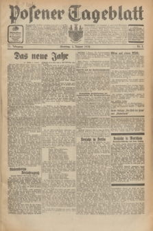 Posener Tageblatt. Jg.71, Nr. 2 (3 Januar 1932) + dod.