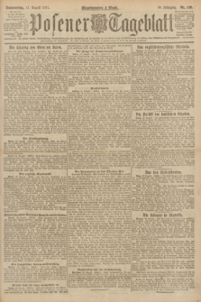 Posener Tageblatt. Jg.60, Nr. 139 (11 August 1921) + dod.