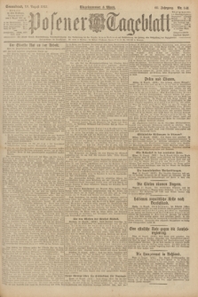Posener Tageblatt. Jg.60, Nr. 141 (13 August 1921)