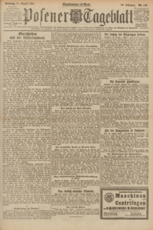 Posener Tageblatt. Jg.60, Nr. 147 (21 August 1921) + dod.