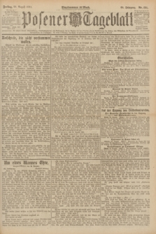 Posener Tageblatt. Jg.60, Nr. 151 (26 August 1921)