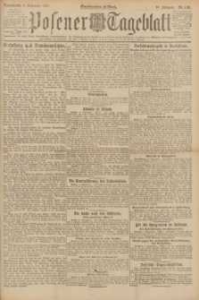 Posener Tageblatt. Jg.60, Nr. 158 (3 September 1921)