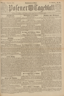 Posener Tageblatt. Jg.60, Nr. 161 (7 September 1921)