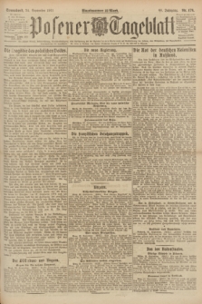 Posener Tageblatt. Jg.60, Nr. 176 (24 September 1921)
