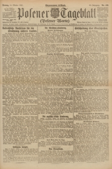 Posener Tageblatt (Posener Warte). Jg.60, Nr. 193 (14 Oktober 1921)