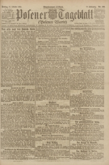 Posener Tageblatt (Posener Warte). Jg.60, Nr. 199 (21 Oktober 1921)