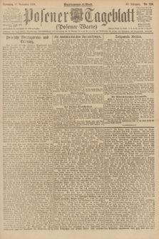 Posener Tageblatt (Posener Warte). Jg.60, Nr. 229 (27 November 1921) + dod.