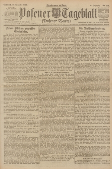 Posener Tageblatt (Posener Warte). Jg.60, Nr. 231 (30 November 1921)