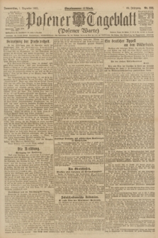 Posener Tageblatt (Posener Warte). Jg.60, Nr. 232 (1 Dezember 1921)