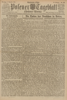Posener Tageblatt (Posener Warte). Jg.60, Nr. 240 (11 Dezember 1921) + dod.