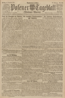 Posener Tageblatt (Posener Warte). Jg.60, Nr. 250 (23 Dezember 1921)