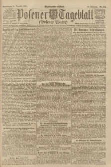 Posener Tageblatt (Posener Warte). Jg.60, Nr. 251 (24 Dezember 1921)