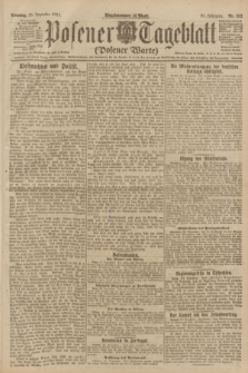 Posener Tageblatt (Posener Warte). Jg.60, Nr. 252 (25 Dezember 1921) + dod.
