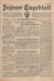 Posener Tageblatt. Jg.77, Nr. 4 (6 Januar 1938) + dod.