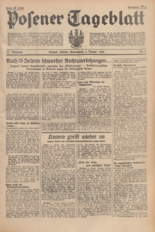 Posener Tageblatt. Jg.77, Nr. 5 (8 Januar 1938) + dod.