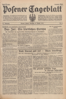 Posener Tageblatt. Jg.77, Nr. 13 (18 Januar 1938) + dod.