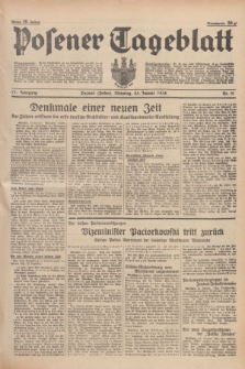 Posener Tageblatt. Jg.77, Nr. 19 (25 Januar 1938) + dod.