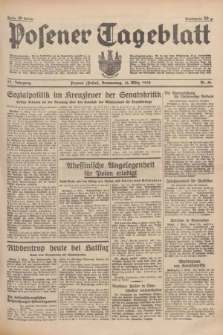 Posener Tageblatt. Jg.77, Nr. 56 (10 März 1938) + dod.