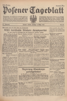 Posener Tageblatt. Jg.77, Nr. 57 (11 März 1938) + dod.
