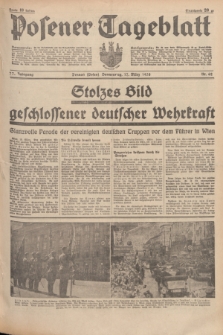 Posener Tageblatt. Jg.77, Nr. 62 (17 März 1938) + dod.