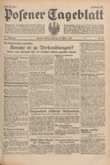 Posener Tageblatt. Jg.77, Nr. 63 (18 März 1938) + dod.