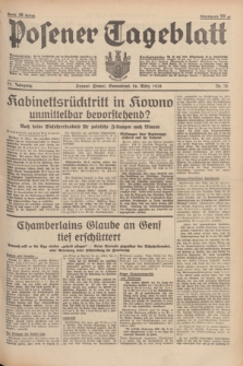 Posener Tageblatt. Jg.77, Nr. 70 (26 März 1938) + dod.