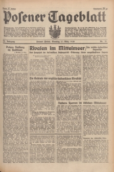 Posener Tageblatt. Jg.77, Nr. 71 (27 März 1938) + dod.