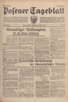 Posener Tageblatt. Jg.77, Nr. 72 (29 März 1938) + dod.