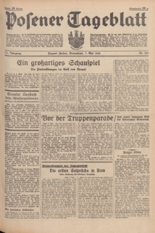 Posener Tageblatt. Jg.77, Nr. 103 (7 Mai 1938) + dod.