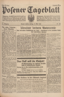 Posener Tageblatt. Jg.77, Nr. 108 (13 Mai 1938) + dod.