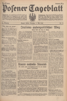 Posener Tageblatt. Jg.77, Nr. 111 (17 Mai 1938) + dod.
