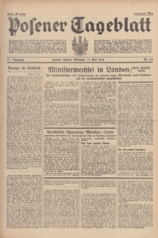 Posener Tageblatt. Jg.77, Nr. 112 (18 Mai 1938) + dod.