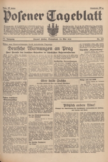 Posener Tageblatt. Jg.77, Nr. 120 (28 Mai 1938) + dod.