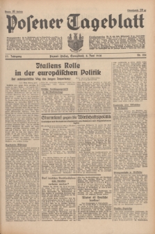 Posener Tageblatt. Jg.77, Nr. 126 (4 Juni 1938) + dod.