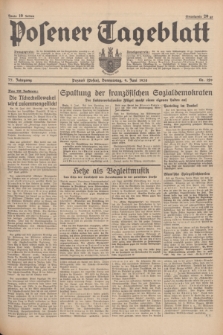 Posener Tageblatt. Jg.77, Nr. 129 (9 Juni 1938) + dod.