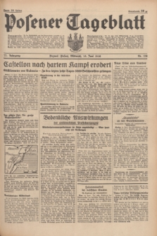 Posener Tageblatt. Jg.77, Nr. 134 (15 Juni 1938) + dod.