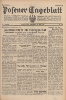 Posener Tageblatt. Jg.77, Nr. 135 (16 Juni 1938) + dod.