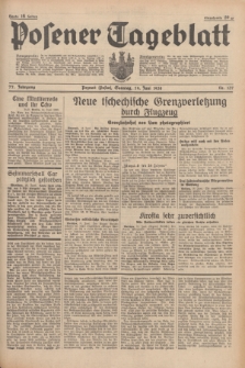 Posener Tageblatt. Jg.77, Nr. 137 (19 Juni 1938) + dod.