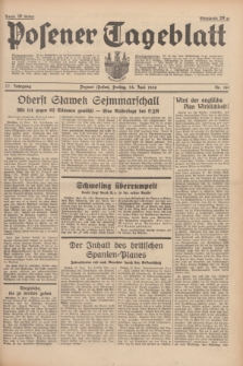 Posener Tageblatt. Jg.77, Nr. 141 (24 Juni 1938) + dod.