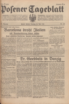 Posener Tageblatt. Jg.77, Nr. 144 (28 Juni 1938) + dod.