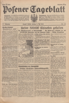 Posener Tageblatt. Jg.77, Nr. 152 (8 Juli 1938) + dod.